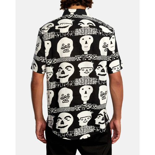 RVCA Ανδρικό πουκάμισο Matt Leines - Short Sleeve Shirt For Men